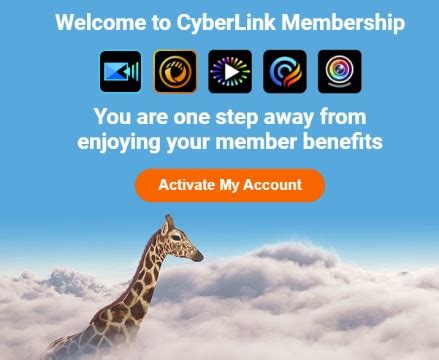 cyberlink konto.
